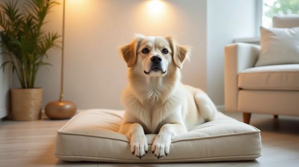 Améliorer le bien-être de votre chien avec un coussin déhoussable